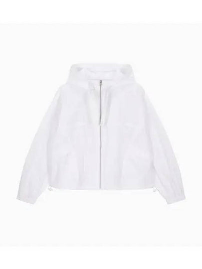 JEANS Women s White Packable Windbreaker J223342 YAF - CALVIN KLEIN - BALAAN 2