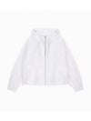 Jeans Packable Hooded Windbreaker White - CALVIN KLEIN - BALAAN 2