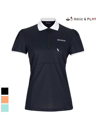 Uveil PQ zip-up collar t-shirtHC2WTS001 - HOLIC&PLAY - BALAAN 2