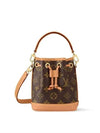 Nano Noe Monogram Bucket Bag Brown - LOUIS VUITTON - BALAAN 3