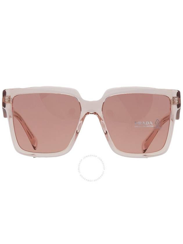 Eyewear Tonal Oversized Frame Sunglasses - PRADA - BALAAN 2