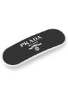 Round Metal Hair Clip Black - PRADA - BALAAN 2