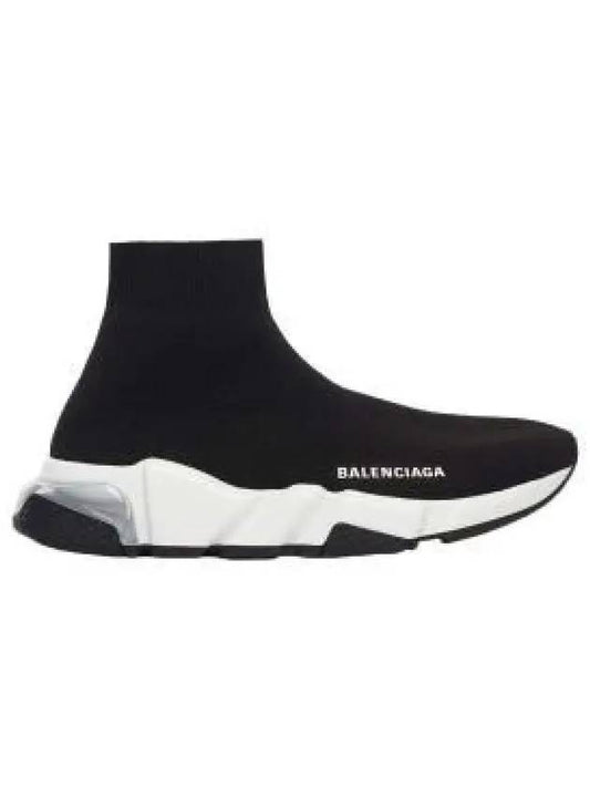 Women's Clear Sole Speed ??High Top Sneakers Black - BALENCIAGA - BALAAN 2