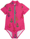 Kids swimsuit 2368010028 PINK - MINI RODINI - BALAAN 1