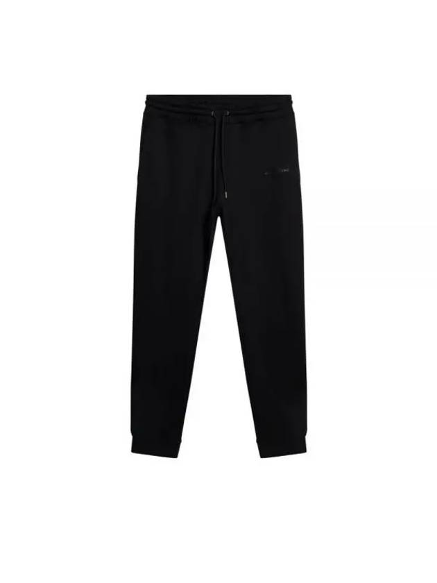 Alpha Logo Print Track Pants Black - J.LINDEBERG - BALAAN 2