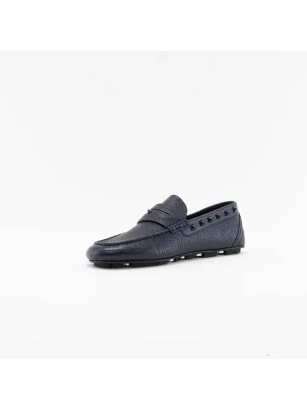 Rockstud Men s Loafers EU Size Navy SY2S0B75WVCM30 - VALENTINO - BALAAN 3