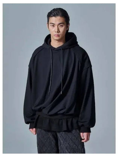 Single layered twist hoodie hooded sweatshirt black domestic product GM0024083096338 - JUUN.J - BALAAN 1