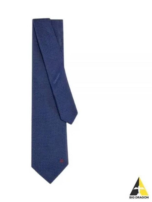 Tie 350993774158 NAVY Blue - SALVATORE FERRAGAMO - BALAAN 2