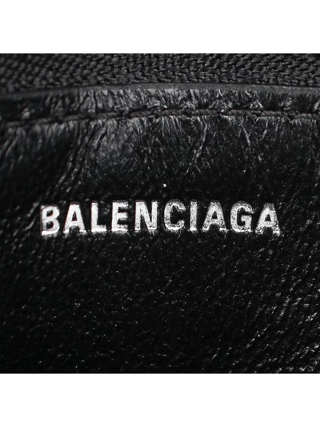 Cash Large Long Coin Card Wallet Black - BALENCIAGA - BALAAN 7