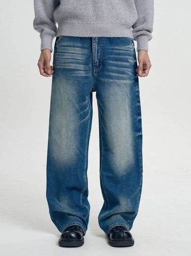 Domingo washed denim pants deep blue - MOO - BALAAN 1