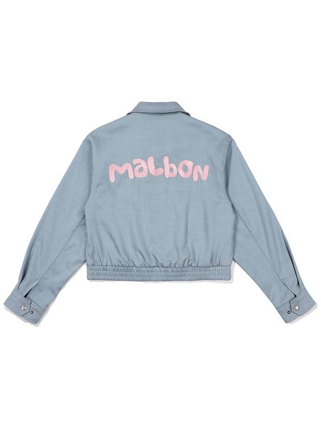 Rabbit bucket jacket SKY BLUE WOMAN - MALBON GOLF - BALAAN 2