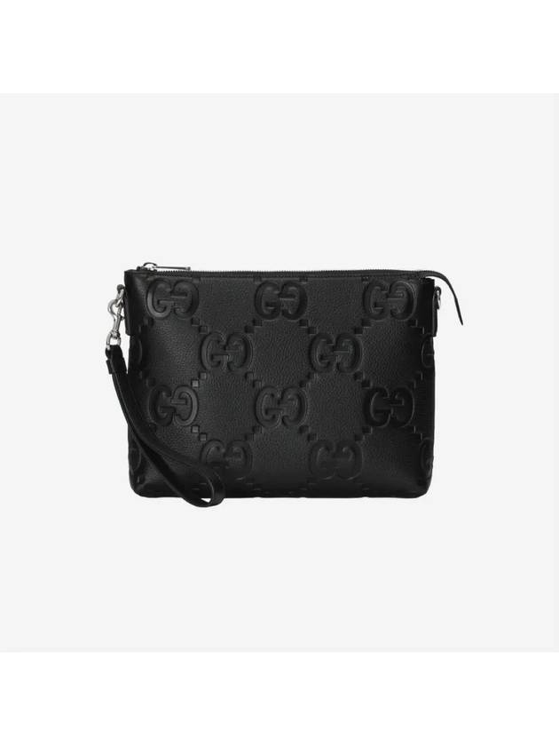 Jumbo GG Medium Messenger Bag Black - GUCCI - BALAAN 3