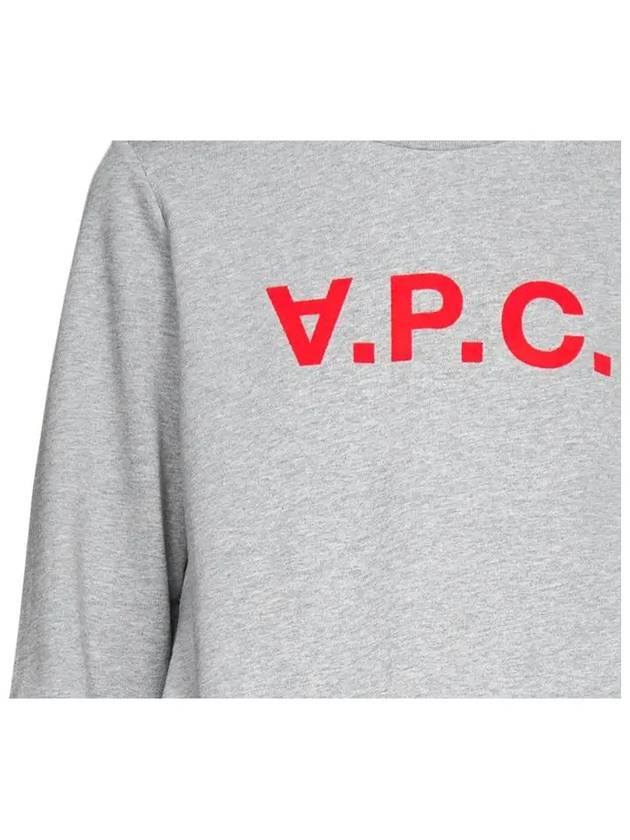 VPC Neon Sweatshirt Grey - A.P.C. - BALAAN 5