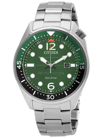 Citizen Eco-Drive Green Dial Men's Watch AW1715-86X - CITIZEN - BALAAN 1