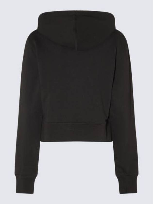 Cotton Hoodie Black - PALM ANGELS - BALAAN 4