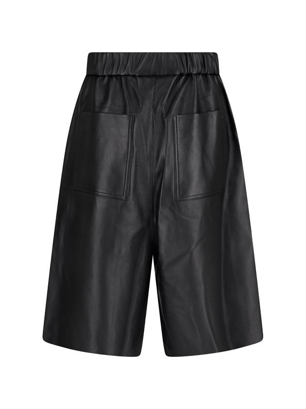 Midi Leather Shorts E24USO324LH0029 - AMI - BALAAN 3