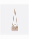 Macrocannage Calfskin Strap Mini Book Tote Bag Trench Beige - DIOR - BALAAN 5