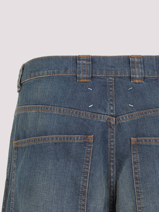 5 Pocket Straight Jeans Light Blue - MAISON MARGIELA - BALAAN 5