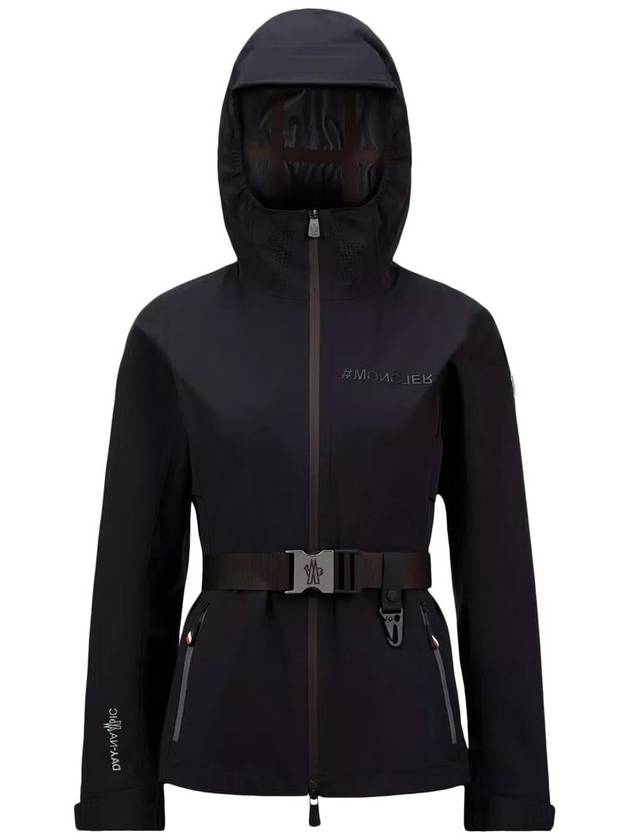 Grenoble Fex hooded zip up black - MONCLER - BALAAN 2