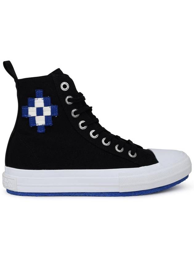 embroided logo high-top sneakers black - MARCELO BURLON - BALAAN 2