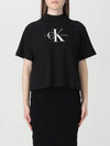 Short Sleeve T Shirt J20J222130 BEH Black - CALVIN KLEIN - BALAAN 1