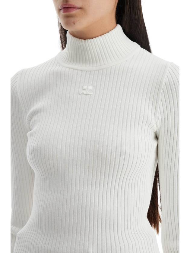 Funnel Neck Knit Top PERMPU022FI0001 - COURREGES - BALAAN 5