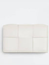 Intrecciato Flap Card Wallet Chalk - BOTTEGA VENETA - BALAAN 3