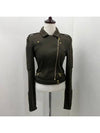 Goldplated cotton rider jacket 3915574 1002 - BURBERRY - BALAAN 3