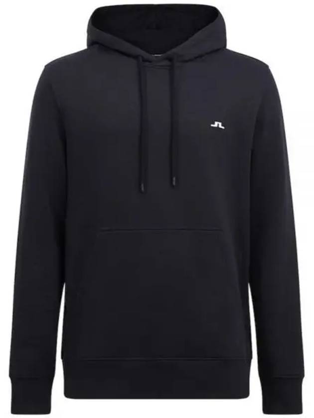 Cal Logo Print Hoodie Black - J.LINDEBERG - BALAAN 2