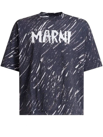 Marni T-Shirt With Logo Print - MARNI - BALAAN 1