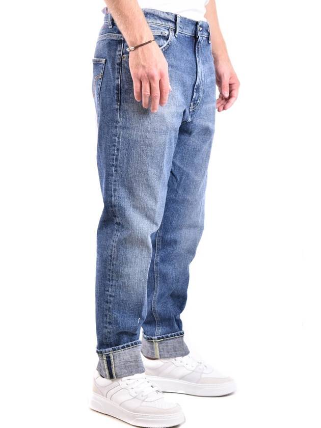 Denim Straight Pants UP612 DS0152U GG9 DU800 BLUE - DONDUP - BALAAN 4