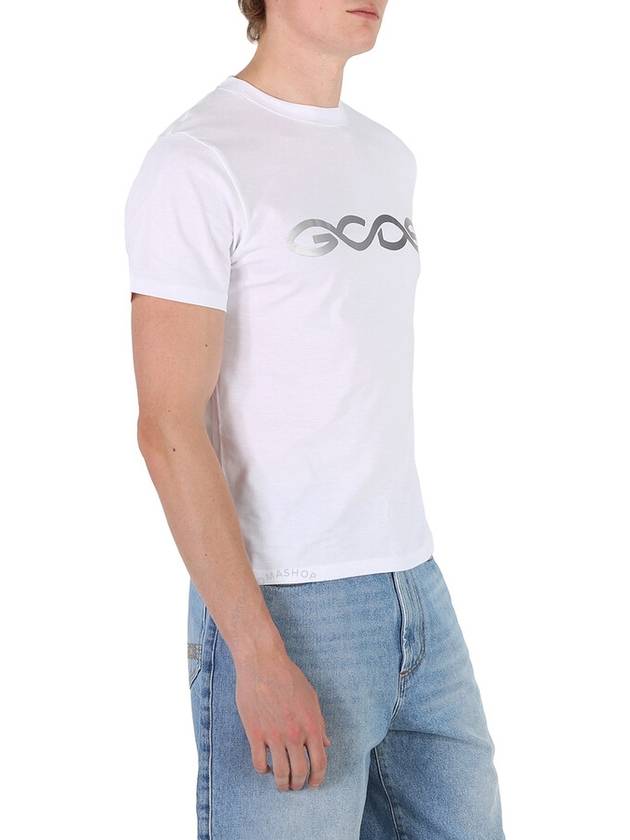 Short Sleeve T-Shirt SS23M130654 01 White - GCDS - BALAAN 3