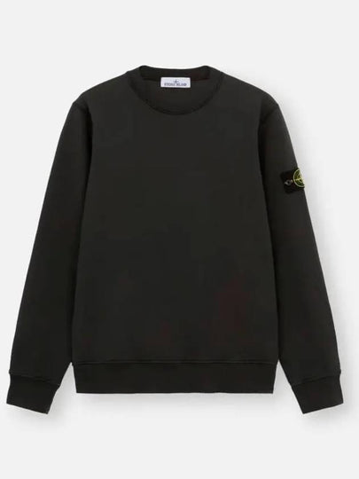 Compass Patch Cotton Sweatshirt Lead Grey - STONE ISLAND - BALAAN 2