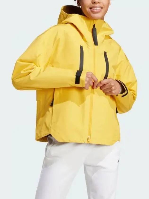 Myshelter Rain.Rdy Short Track Jacket Yellow - ADIDAS - BALAAN 2