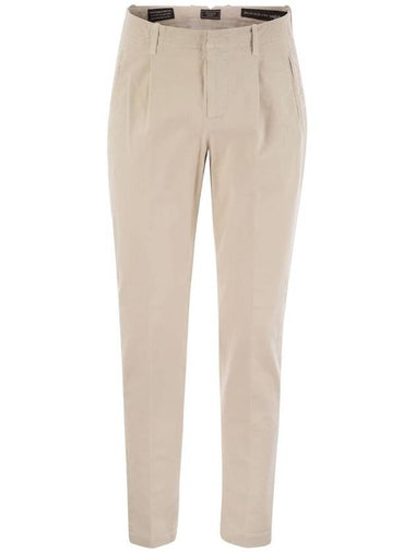 Cotton trousers with darts - PESERICO - BALAAN 1