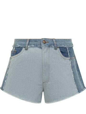 Chiara Ferragni Denim Shorts - CHIARA FERRAGNI - BALAAN 1