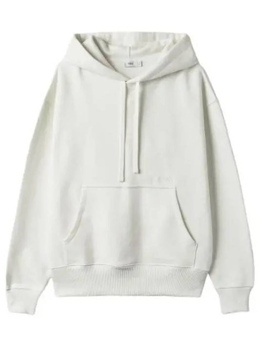 Organic American Feels Hooded Marble White T Shirt - CLOSED - BALAAN 1