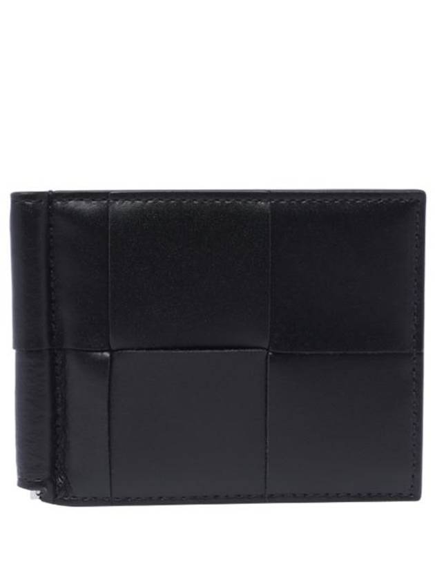 Cassette Money Clip Card Wallet Black - BOTTEGA VENETA - BALAAN 2