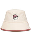 Women s unbalanced bucket hat BEIGE WOMAN - MALBON GOLF - BALAAN 2