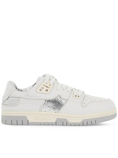 Metallic Detail Low Top Sneakers White - ACNE STUDIOS - BALAAN 2