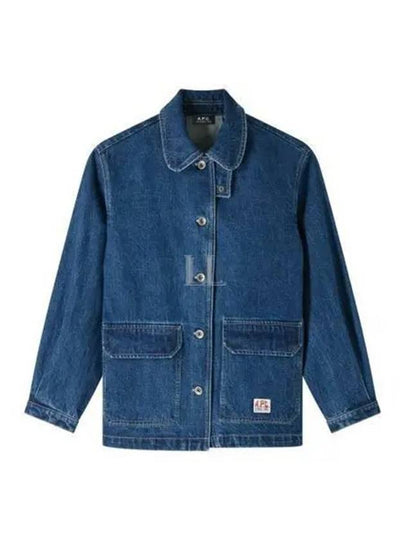 ALYS Denim Jacket Indigo - A.P.C. - BALAAN 2