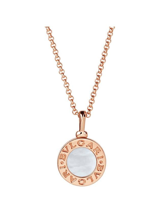 Necklace Rose Gold Mother of Pearl 350553 - BVLGARI - BALAAN 1