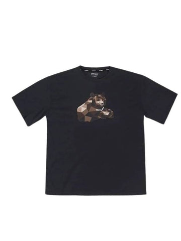 Crisis Animal Short Sleeve T-Shirt Black - OFFGRID - BALAAN 1