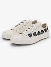 Heart Logo Chuck Taylor All Star Low Top Sneakers White - COMME DES GARCONS PLAY - BALAAN 3