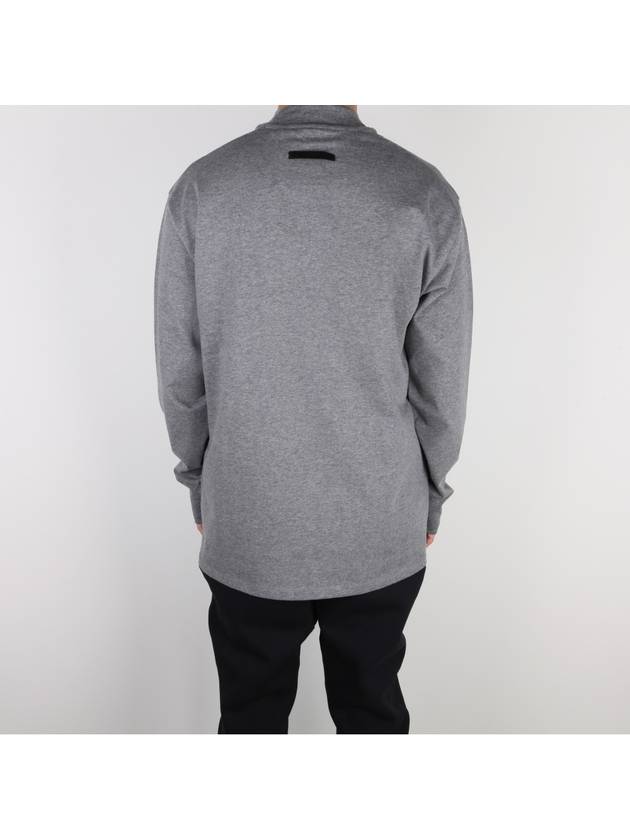 X ZEGHA Mock Neck Long Sleeve Gray FZTS01 K95 - FEAR OF GOD - BALAAN 3