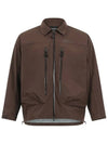 Men's OG Core Shell Zip Up Jacket Brown - OFFGRID - BALAAN 4