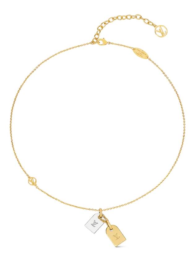 Nanogram Necklace Gold - LOUIS VUITTON - BALAAN 6