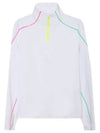 Women'S Sun Shield Quarter Zip Long Sleeve T-Shirt White - G/FORE - BALAAN 2