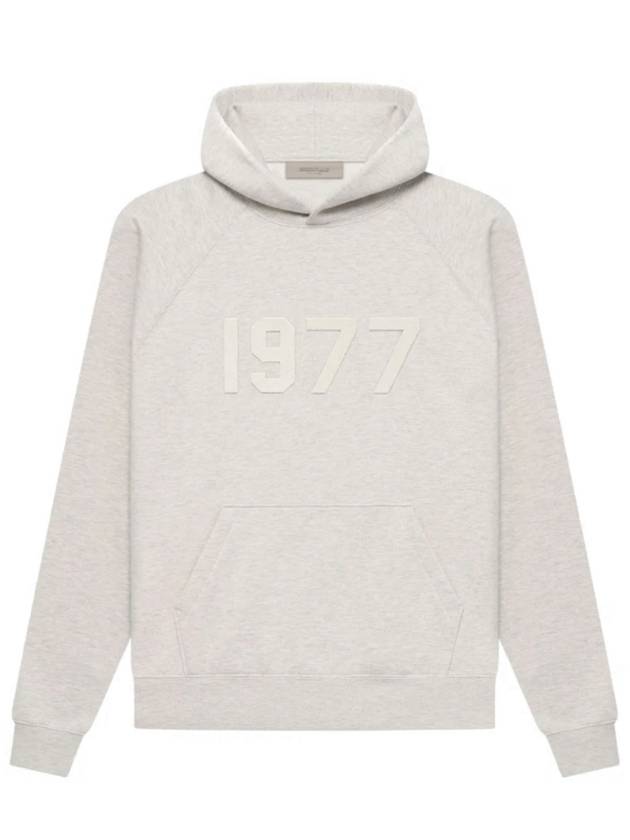 Fear of God Essentials 1977 Hooded Men s Light Oatmeal - FEAR OF GOD ESSENTIALS - BALAAN 1