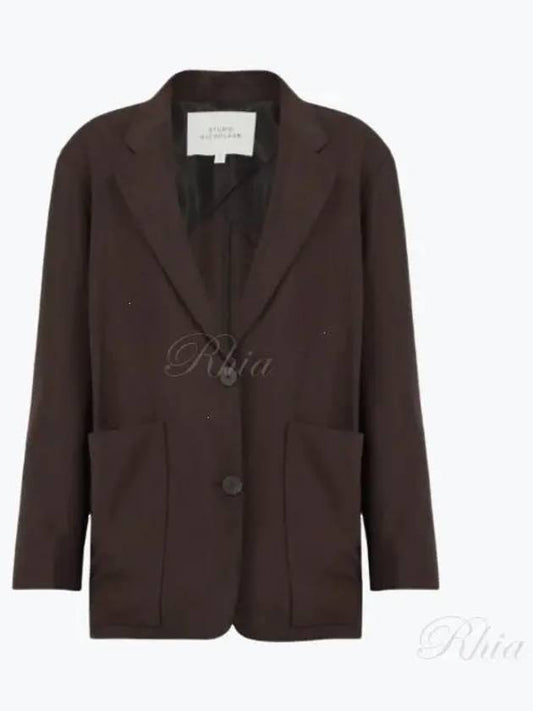 CONDE Soft Tail ORing Blazer RYE SNW 978 Conde Tailored - STUDIO NICHOLSON - BALAAN 1